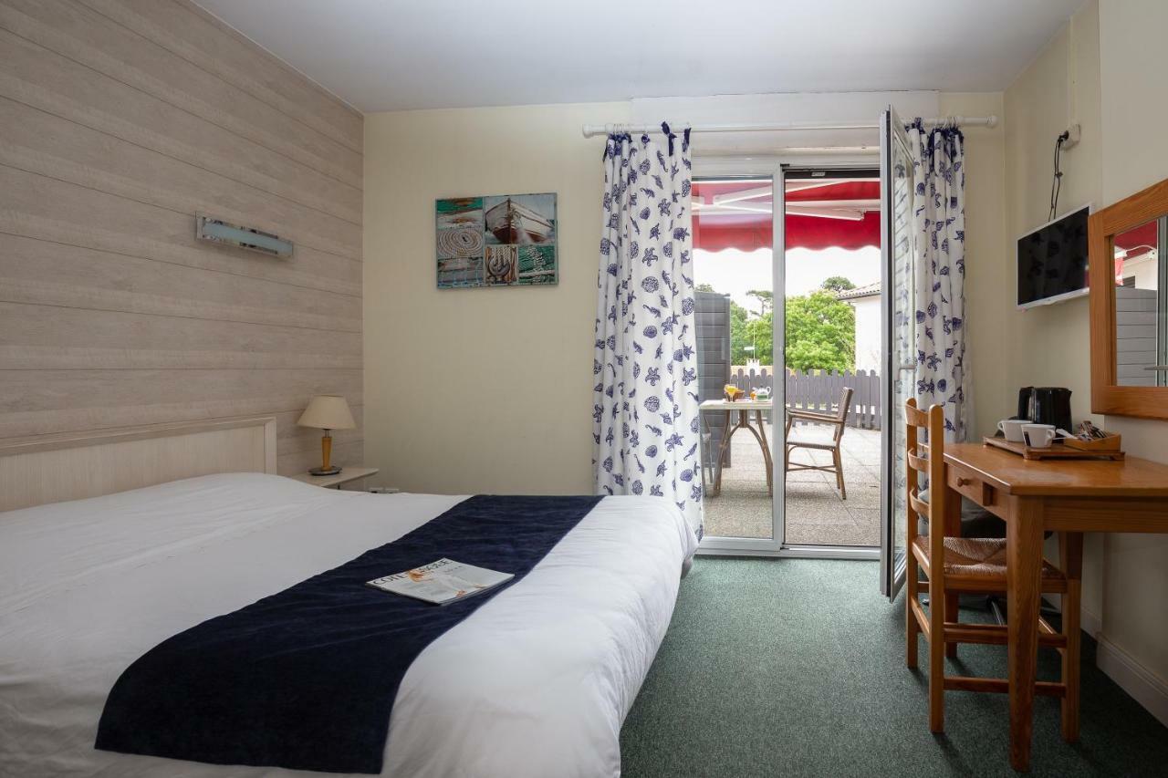 Logis Hotel Le Rond Point Soorts-Hossegor Eksteriør bilde