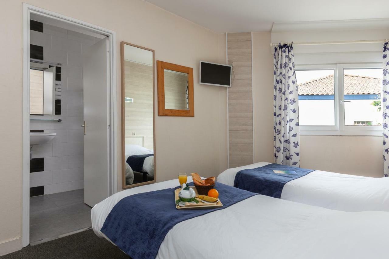 Logis Hotel Le Rond Point Soorts-Hossegor Eksteriør bilde