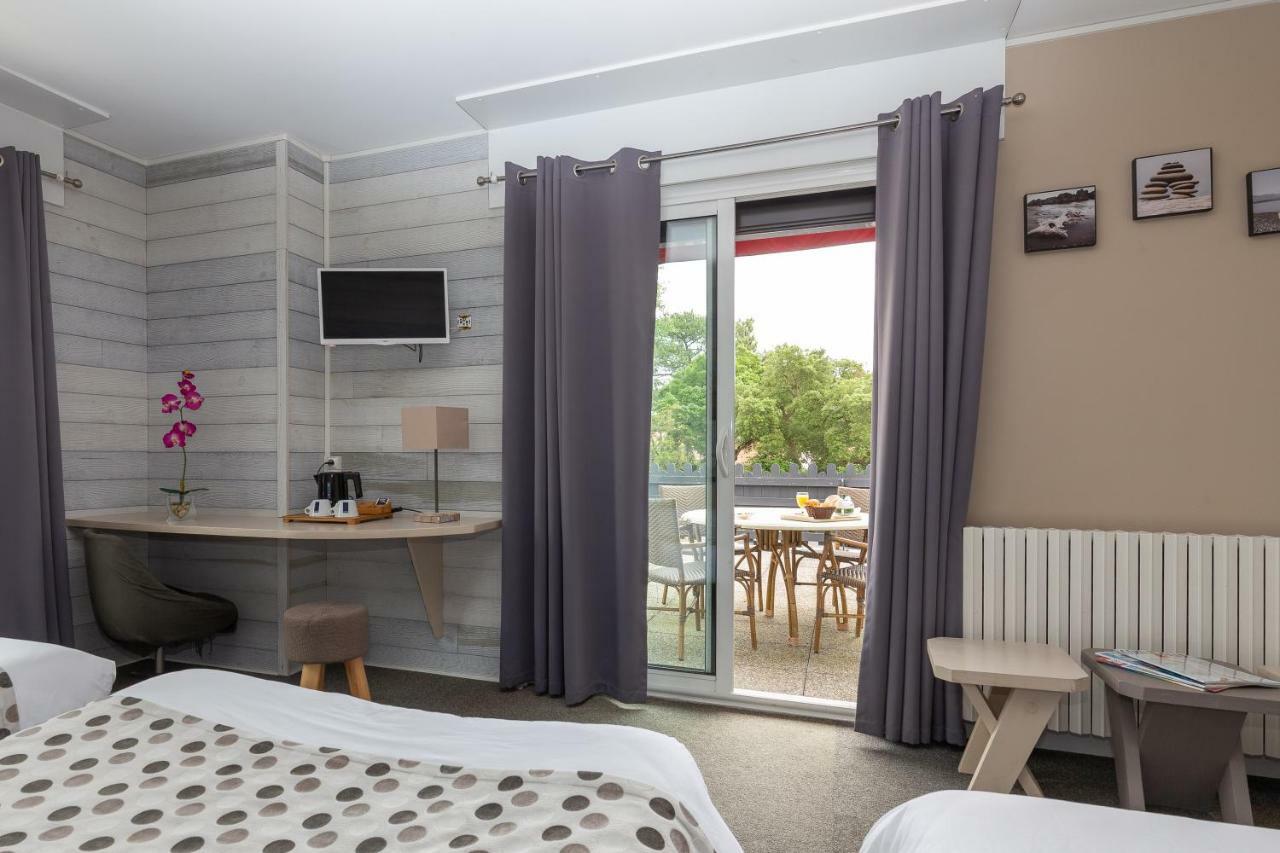 Logis Hotel Le Rond Point Soorts-Hossegor Eksteriør bilde